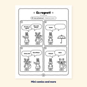 The Rainbow - Rainbow and Weather Words in German for Kids: A 100-Page Activity Book (Ages 3–7) image 5