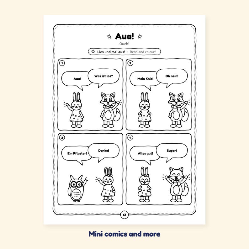 My Body - Body Parts in German for Kids: A 100-Page Activity Book with Songs and Games (Ages 3–7) image 5