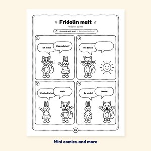 色！ - ドイツ語で学ぶ子供向け色：100ページの塗り絵＆アクティビティブック（対象年齢：3～7歳） 画像 5