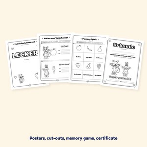 Fruits and Vegetables - Fruits and Vegetables in German for Kids: A 100-Page Activity Book (Ages 3–7) image 7