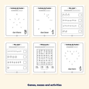 Counting from 1 to 10 - German Numbers for Kids: A 100-Page Counting, Tracing and Activity Book (Ages 3–7) image 6