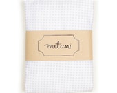 Grey Dots Crib Fitted Sheet - Gray / Beige Mini Dot Premium GOTS Certified Organic Cotton Fitted Sheet for Crib or Toddler Bed