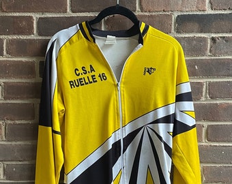 80s French cycling jacket shirt Tour de France bike