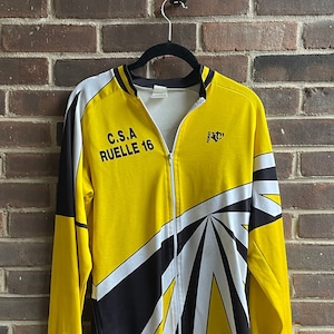 80s French cycling jacket shirt Tour de France bike