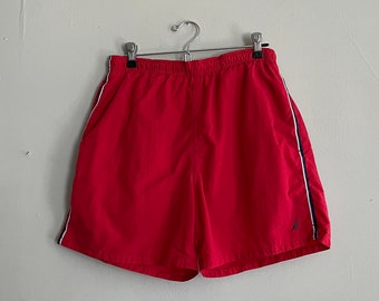 Nautica Swimsuit Bathing suit sexy shorts red