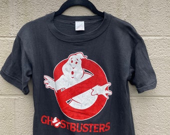 80s Ghostbusters movie shirt original size small cotton rare