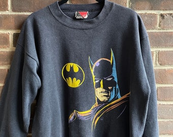 Sweat-shirt Batman des années 80 fabriqué aux États-Unis