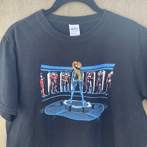 Y2K Metroid samus tshirt rare size M black