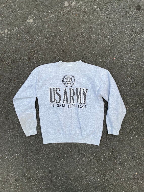 90s U.S. army sweatshirt made in usa crewneck Sam 