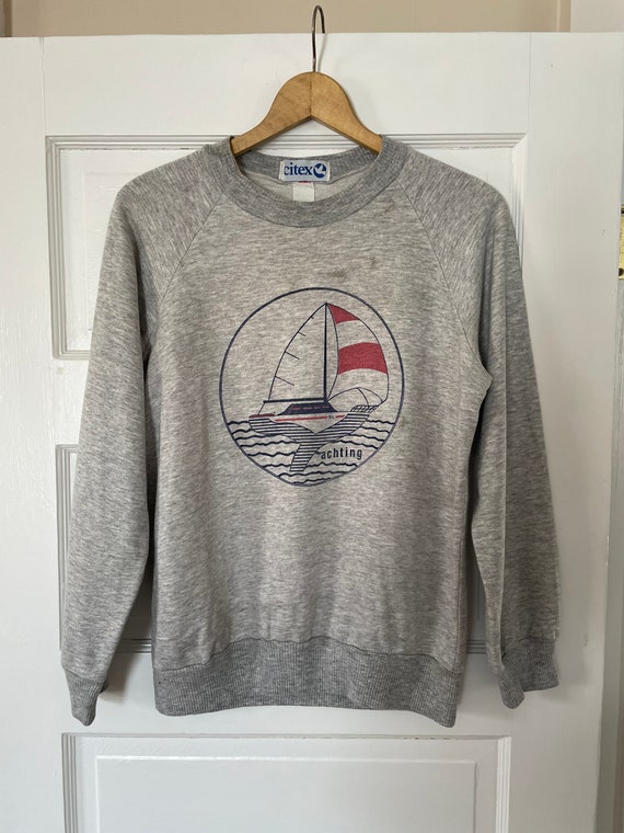 80s made in France sweatshirt yachting boat - image 6
