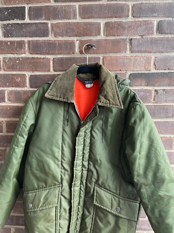 70s 80s sears made in japan outdoor jacket therma… - image 3