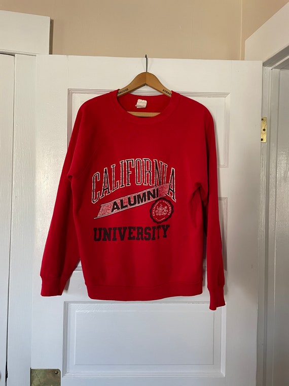 90s made in usa California university sweatshirt