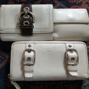 Coach Buckle Wallet - Etsy