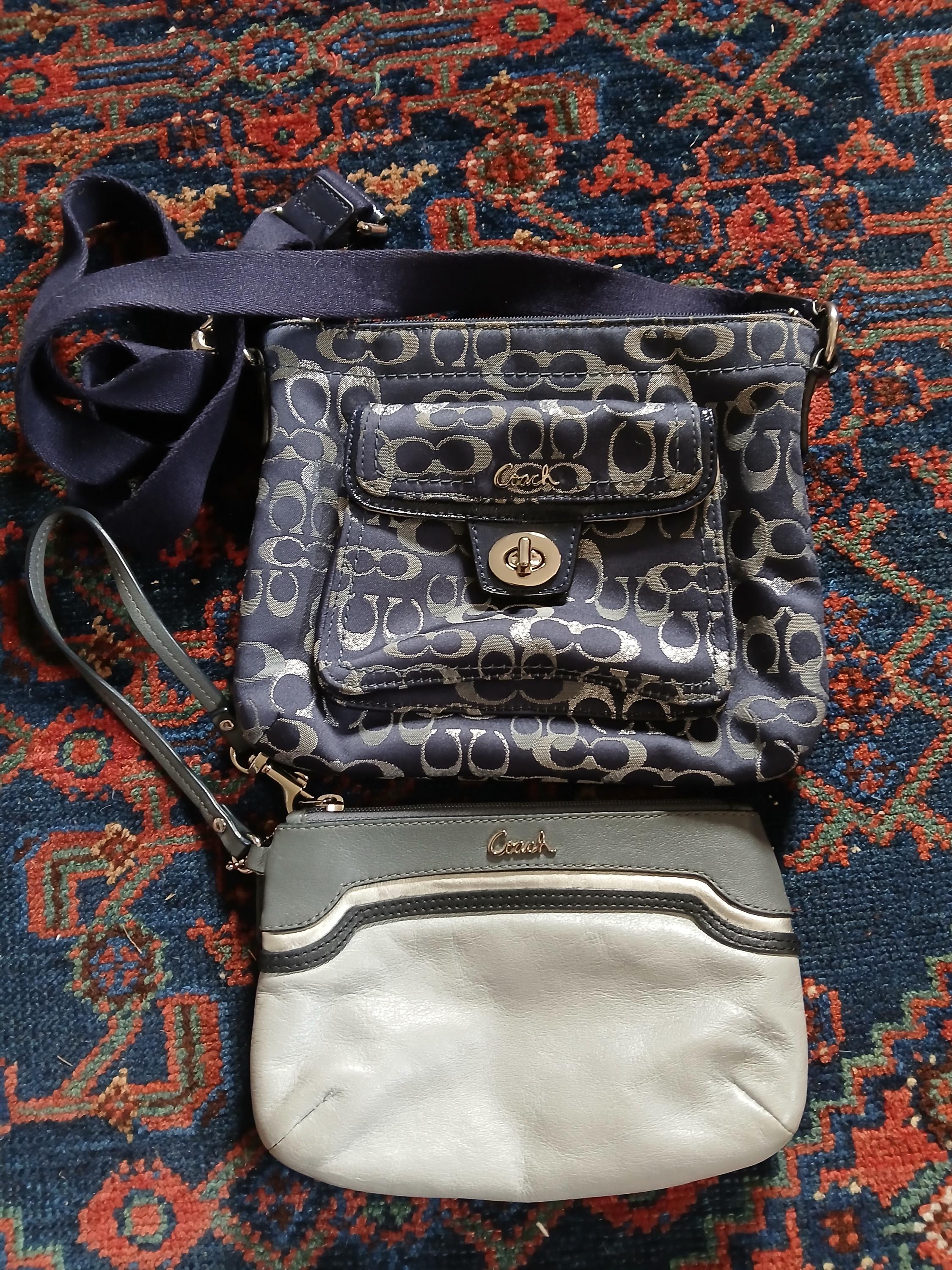 Vintage Coach Logo Bag - Etsy