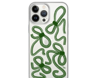 Green Ribbon - Clear Case for iPhone®