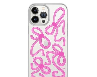 Pink Ribbon - Clear Case for iPhone®