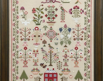 Carte pour échantillonneur Lucy Calcutt 1825