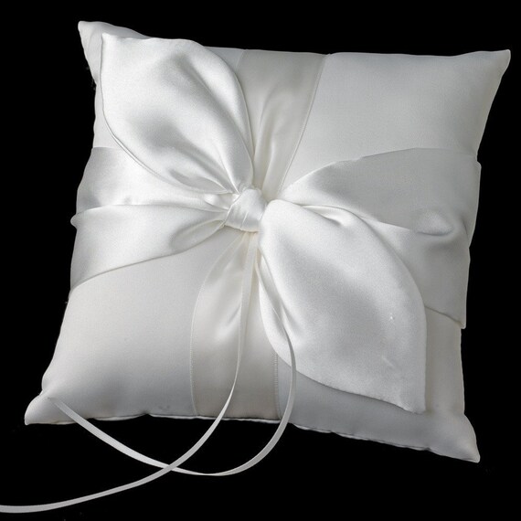 Wedding Accented Bridal Ring Bearer Pillow
