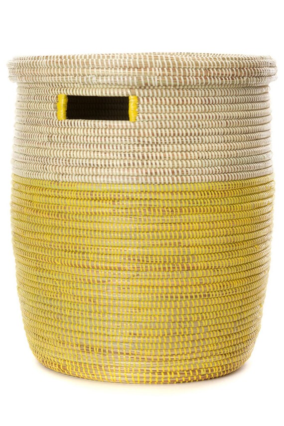 10 Unique African Laundry Storage Peace Corp Medium Baskets Assorted