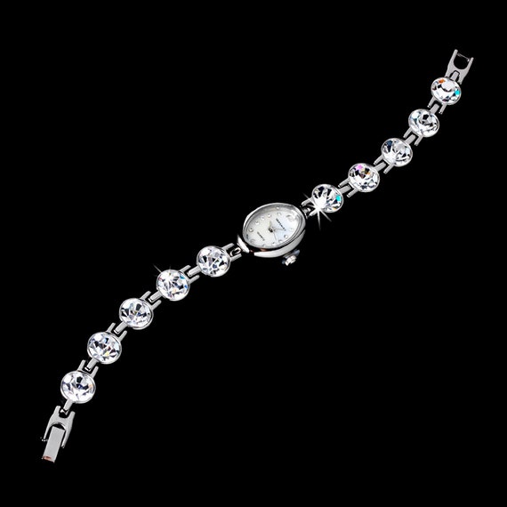 Rhinestone Crystal Bridal Watch