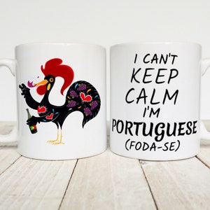 Barcelos Rooster Can't Keep Calm Foda-Se 画像 1
