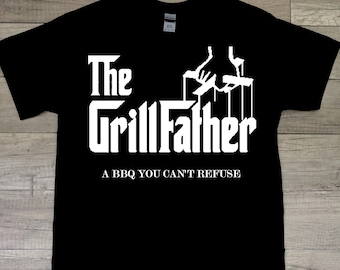 The GrillFather Godfather grillmaster Dad Grandpa Fathers Day