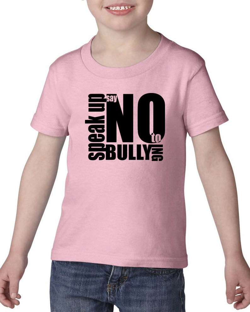 Pink Shirt Day No bullying Feb 28th Be Kind Toddler zdjęcie 3