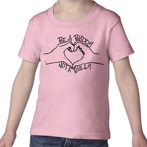 Pink Shirt Day No bullying Feb 28th Be Kind Toddler zdjęcie 9