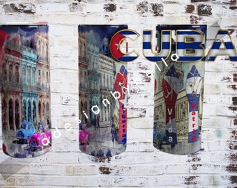 Cuba Custom Tumbler 20oz  Sublimation Made in Canada