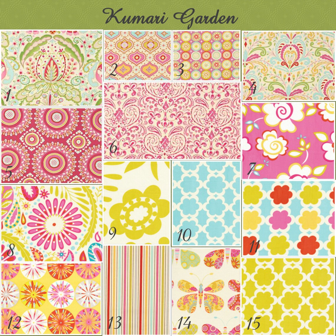 5 Piece Custom Crib Bedding Set w/FREE monogram Etsy