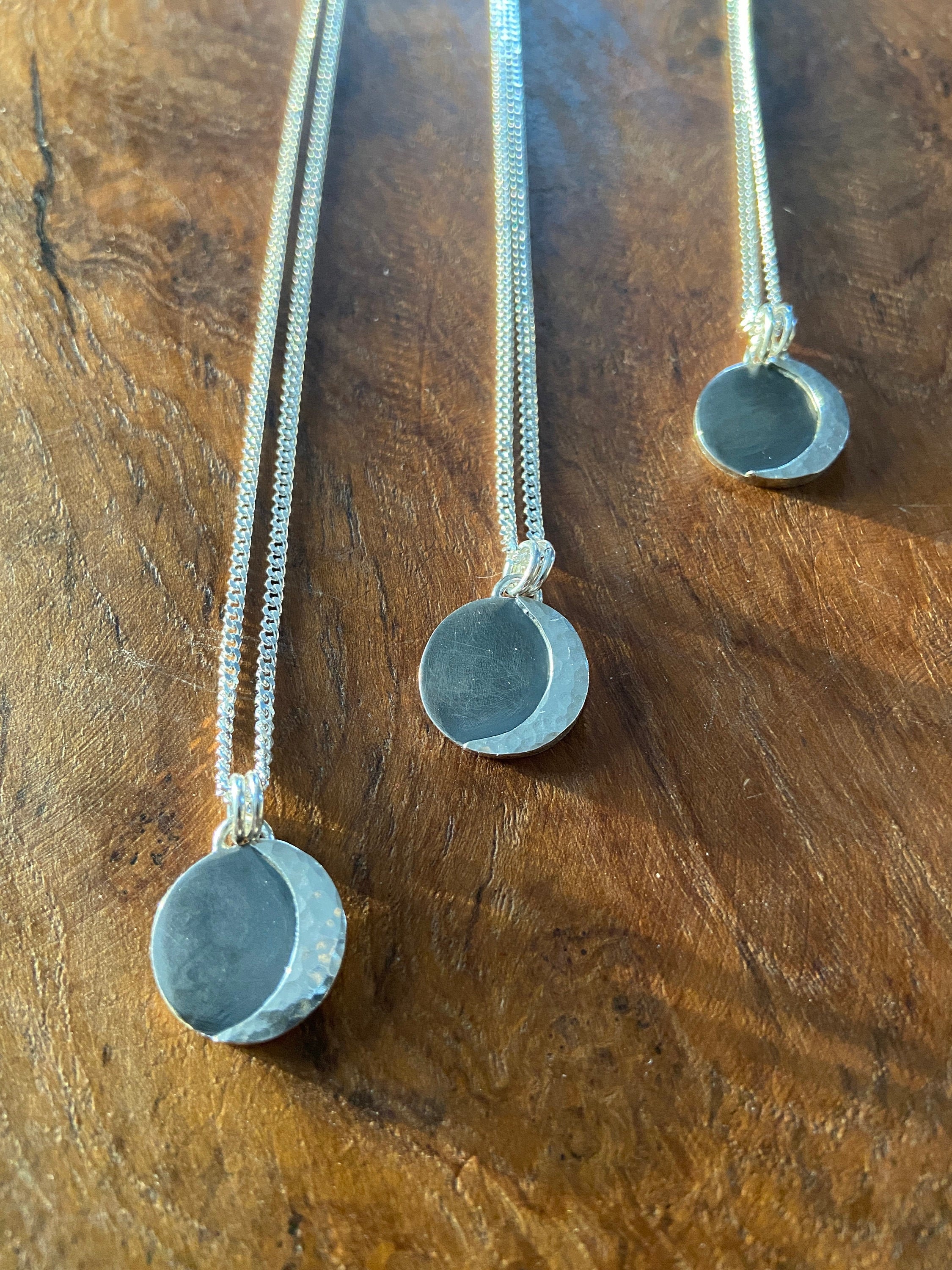 Waxing crescent shop moon jewelry