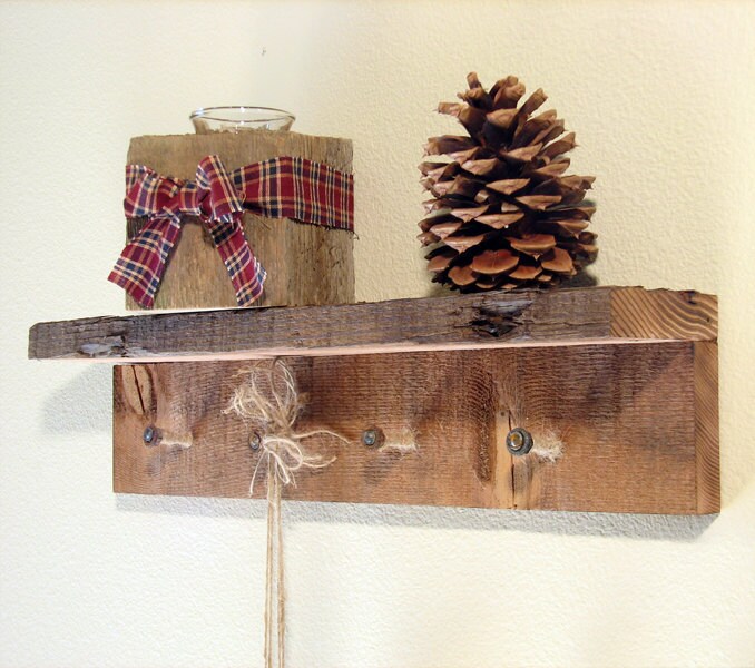 Rustic Key Rack. Barn Wood Shelf With Key Hooks. Rustic Key - Etsy Canada
