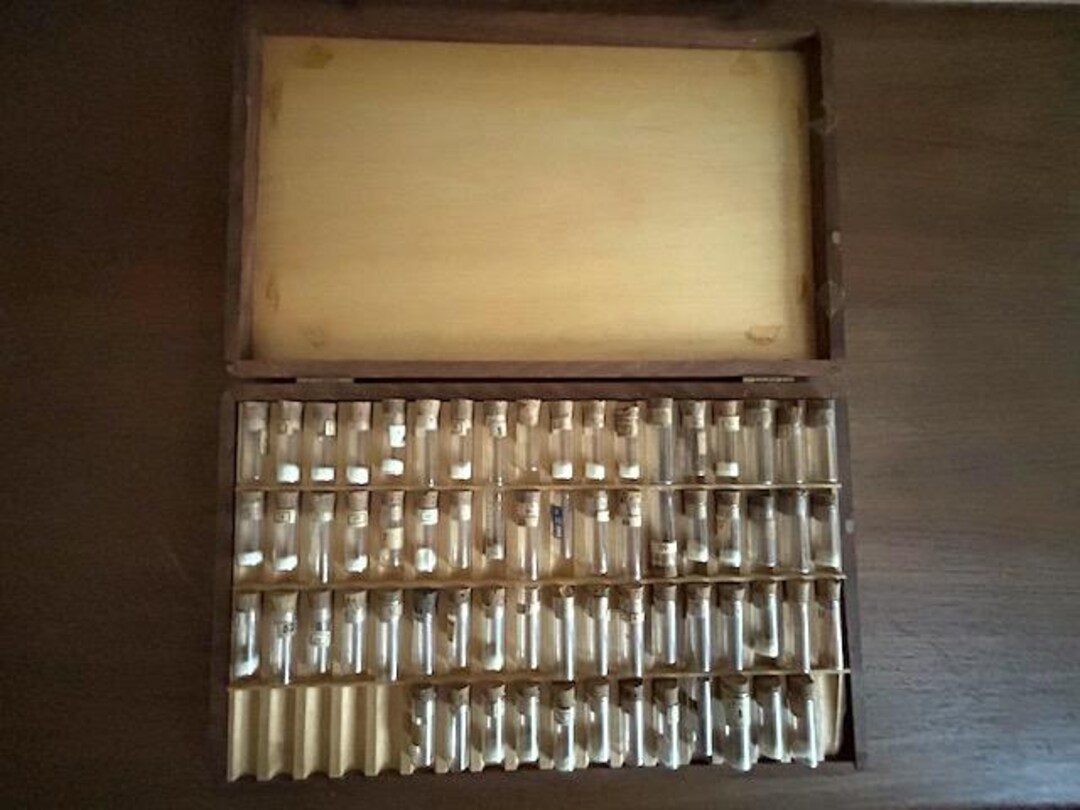 Watchmaker Vials in the Original Wooden Box #1 - Etsy