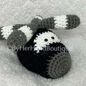 Helicopter, Stuffed Toy, 100% Cotton, Cotton Toy, Rattle, Baby Rattle, Baby Toy, Helicopter Toy, Flying Toy, Nursery, Baby Gift