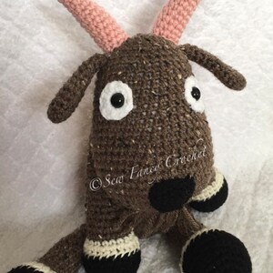 Goat, Stuffed Goat, Crochet Goat, Crochet Stuffed Animal, Farm Animal, Stuffed Farm Animals, Crochet Farm Animals, Farm Toys, Toy Animals