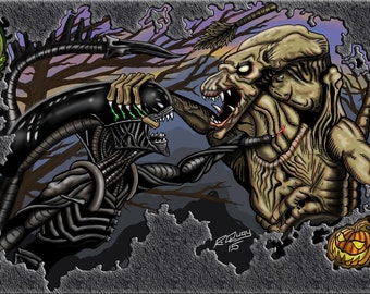 Alien vs Pumpkinhead
