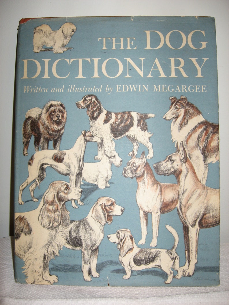 THE DOG DICTIONARY First Edition 1954 Etsy