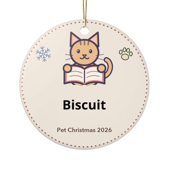 Personalized Pet Ornament