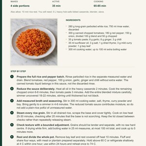 Actual PDF page 6 from A Taste of Nigeria: Nigerian Jollof Rice recipe page.