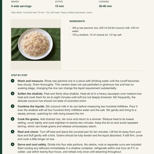 Actual PDF page 13 from A Taste of Myanmar: Burmese Coconut Rice recipe page.