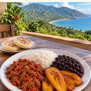 Actual cover of the A Taste of Venezuela PDF cookbook.