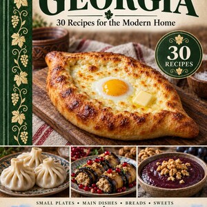 Actual cover of the A Taste of Georgia PDF cookbook.