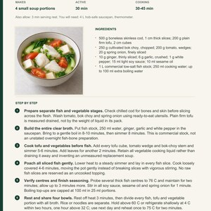 Actual PDF page 13 from A Taste of Singapore: Sliced Fish Soup recipe page.