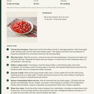 Actual PDF page 6 from A Taste of Tajikistan: Shakarob-Inspired Tomato Side recipe page.