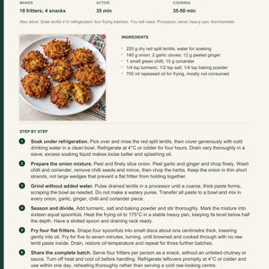 Actual PDF page 13 from A Taste of Bangladesh: Piyaju recipe page.