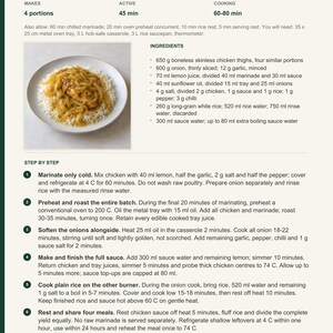 Actual PDF page 13 from A Taste of Senegal: Chicken Yassa with Rice recipe page.