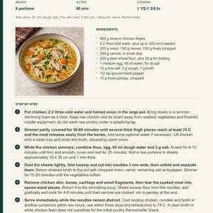 Actual PDF page 13 from A Taste of Turkmenistan: Chicken Unash recipe page.