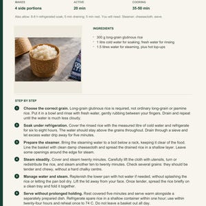 Actual PDF page 6 from A Taste of Laos: Khao Niew recipe page.