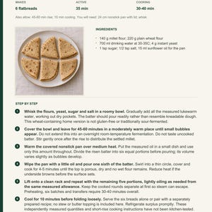 Actual PDF page 6 from A Taste of Djibouti: Millet-Wheat Lahoh recipe page.
