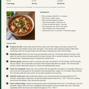Actual PDF page 6 from A Taste of Malta: Garlic, Tomato & Fish Soup recipe page.